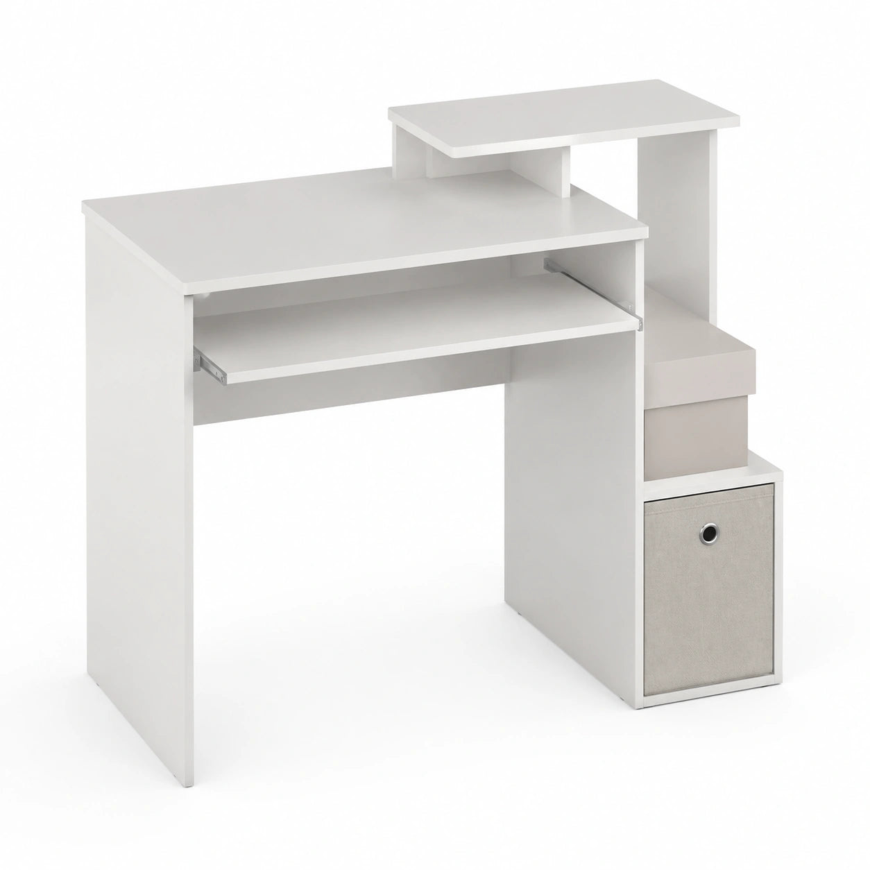bureau-multimedia-avec-etageres-et-tablette-clavier-gris-et-blanc-kodbuc1864ze